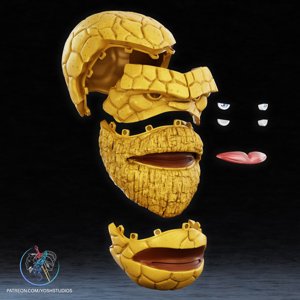 extracted_The-Thing-Comics-11-cuts-half-02 @Print3DWorld.jpg