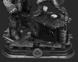 extracted_301225 Wicked - Logan y Juggernaut Diorama Image 009.png