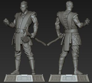 extracted_Sub Zero Kuai Liang Mortal Kombat - 3D Print Model 9.jpg