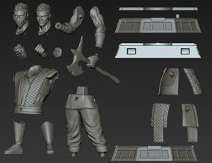 extracted_Sub Zero Kuai Liang Mortal Kombat - 3D Print Model 11.jpg