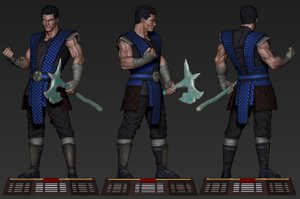 extracted_Sub Zero Kuai Liang Mortal Kombat - 3D Print Model 7.jpg