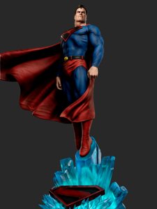 extracted_290126 B3DSERK - Superman KC Sculpture Images 021.png