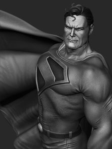 extracted_290126 B3DSERK - Superman KC Sculpture Images 002_1.png