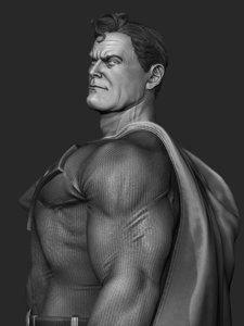 extracted_290126 B3DSERK - Superman KC Sculpture Images 009.png