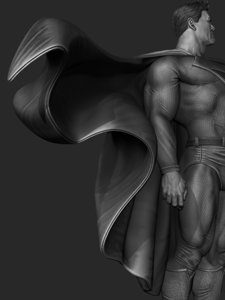 extracted_290126 B3DSERK - Superman KC Sculpture Images 016.png
