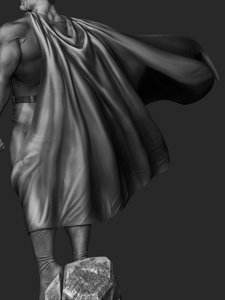 extracted_290126 B3DSERK - Superman KC Sculpture Images 017.png