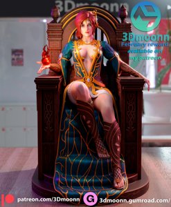 extracted_3Dmoonn - Triss Merigold - 3D Print Model 0.png