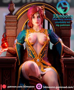 extracted_3Dmoonn - Triss Merigold - 3D Print Model 10.png