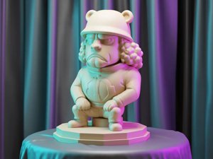 extracted_Darkovy - One Piece - Bartholomew Kuma Chibi.webp