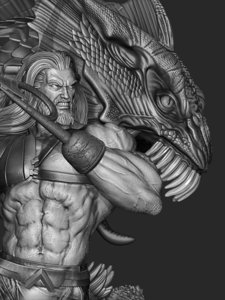 extracted_020326 B3DSERK - Aquaman Sculpture Image 010.png