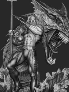 extracted_020326 B3DSERK - Aquaman Sculpture Image 020.png