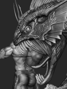 extracted_020326 B3DSERK - Aquaman Sculpture Image 018.png