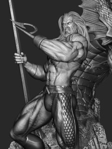 extracted_020326 B3DSERK - Aquaman Sculpture Image 007.png