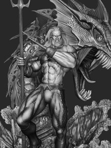 extracted_020326 B3DSERK - Aquaman Sculpture Image 006.png