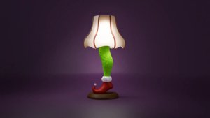extracted_Wekster - Grinch Leg Lamp.webp
