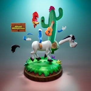 extracted_Woody Woodpecker and Sugarfoot - 3D Print Model 5.jpg
