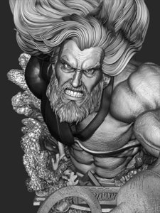 extracted_100326 B3DSERK - Aquaman Bustp Image 007.png