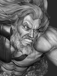 extracted_100326 B3DSERK - Aquaman Bustp Image 008.png
