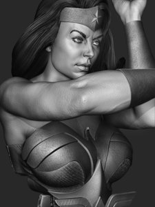 extracted_060426 B3DSERK - WonderWoman Bustp Image 005.png