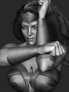 extracted_060426 B3DSERK - WonderWoman Bustp Image 006.png